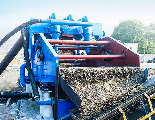 紅星細沙回收機與脫水篩助力礦山固廢資源化，實現(xiàn)環(huán)保與效益雙贏