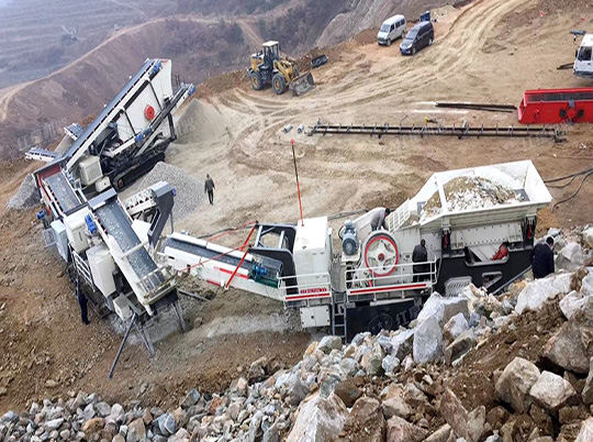 紅星機(jī)器移動(dòng)式破碎站，致力于全球砂石骨料投資者