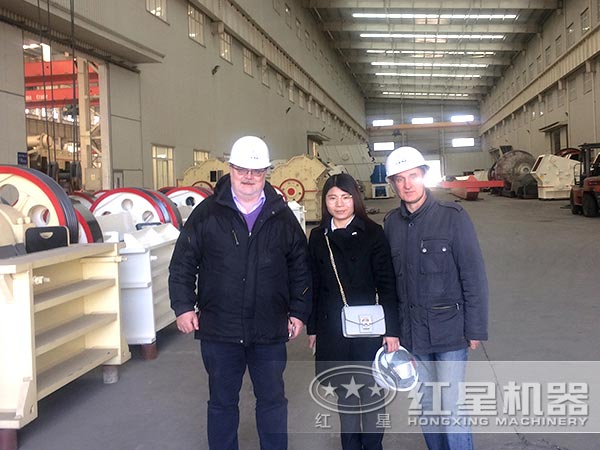 歐洲客戶來(lái)廠參觀